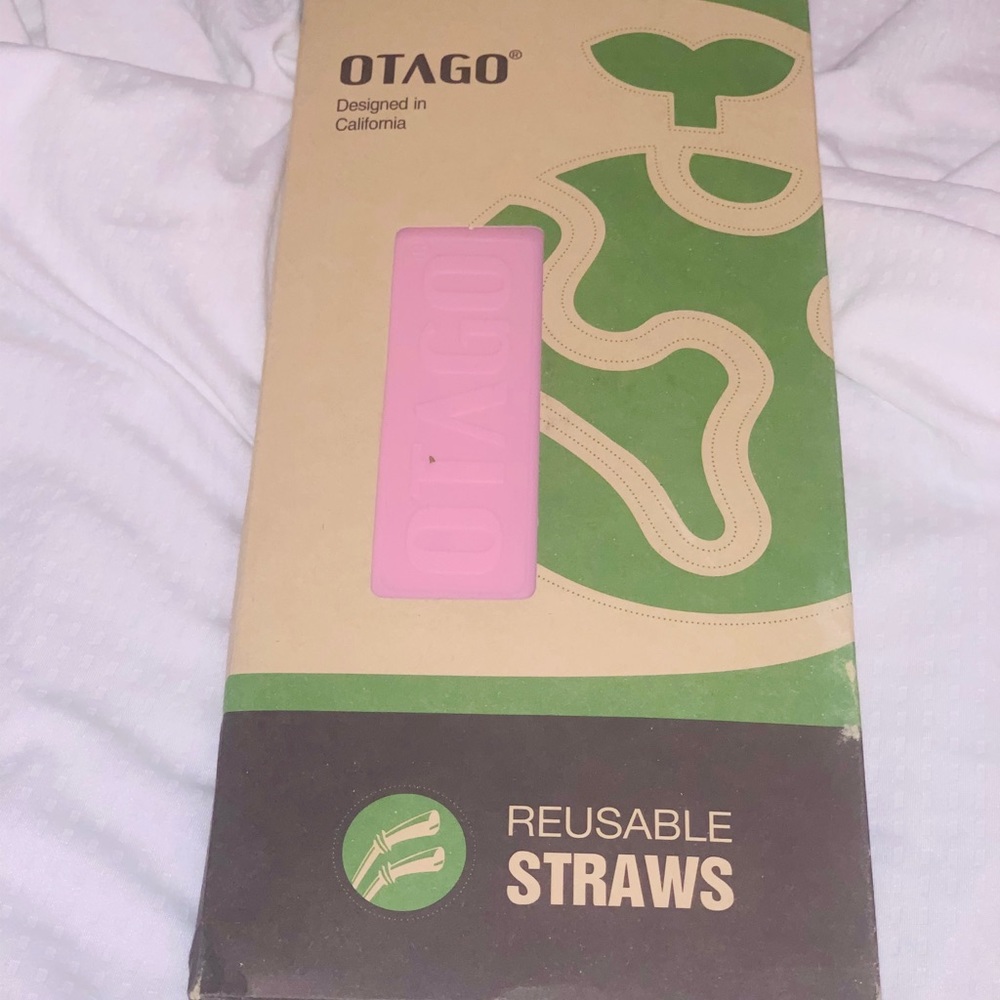 Otago reusable straws with case